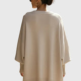 Kimia - Oversized Kötött Kerek Nyakú Pulóver