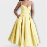 Meli – Könnyű nyári ruha fűző részlettel