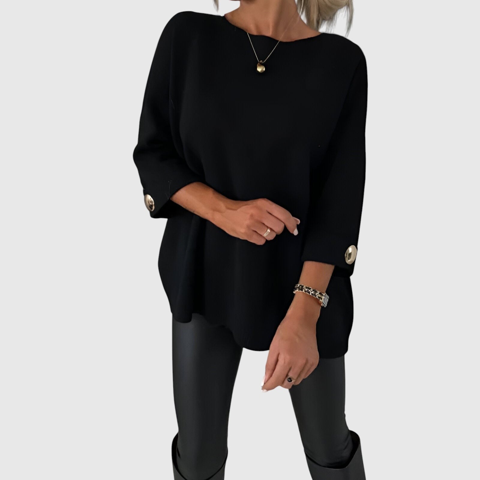 Janel - Elegáns mindennapi pulóver