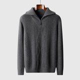 Farkas - Taranto merinógyapjú pulóver cipzárral