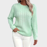 Vivianne – Puha Kötött Pulóver Textúrával