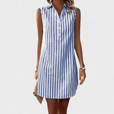 Lenka - Elegáns Ingruha Csíkokkal