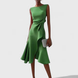 Andrea - Aszimmetrikus ruha elegáns gyűrődésekkel