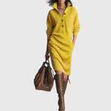 Eszter - Meleg Kötött Elegáns Ruha