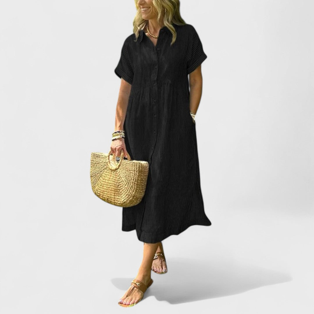 Angela - Légi Csíkos Ruha