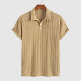 Tivadar – Finom kötött póló texturált dizájnnal