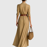 Klara – Elegáns dekoltázsú ruha