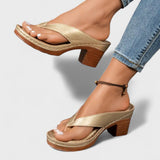 Petra - Ortopéd papucs sarkakkal