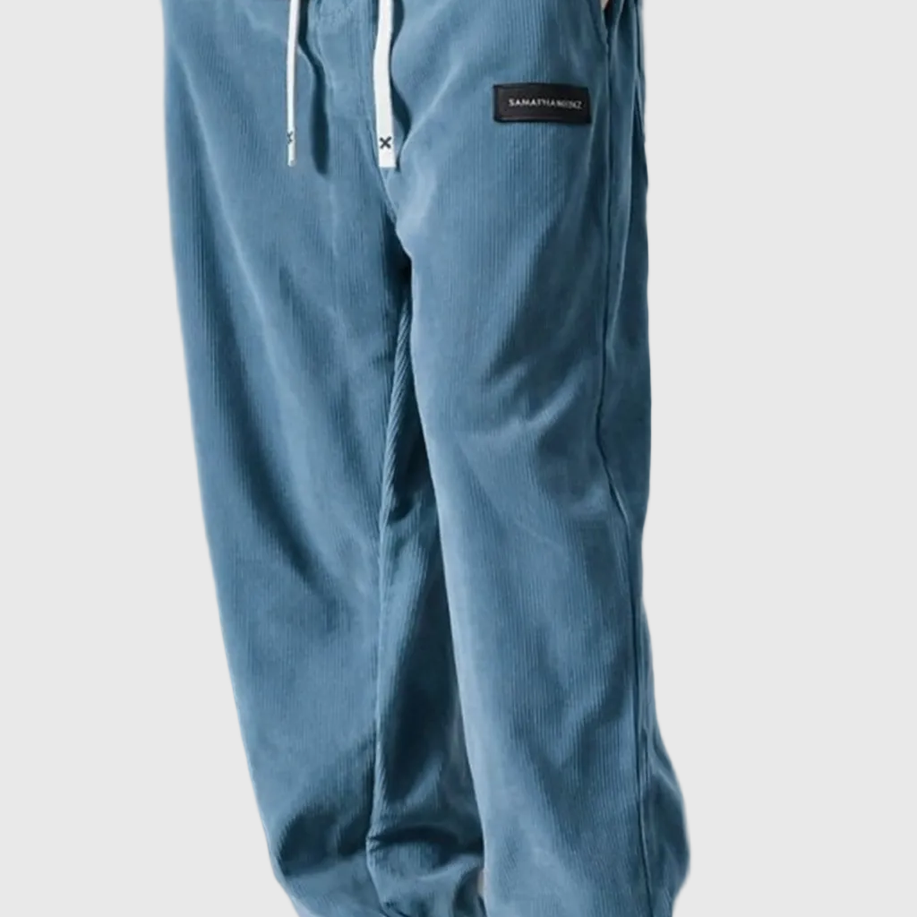 Kényelmes Szarvasbőr Bársony Nadrág