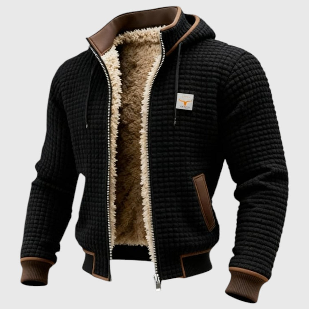 László - Retro dzseki kockás mintával