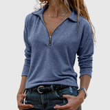 Nadine - Női pulóverek félcipzárral