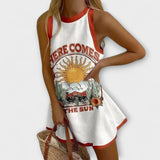 Khalira – Mini Ruha Napfényes Dizájnnal