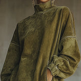 Gabriela | Magas nyakú, francia szélű ante ruha