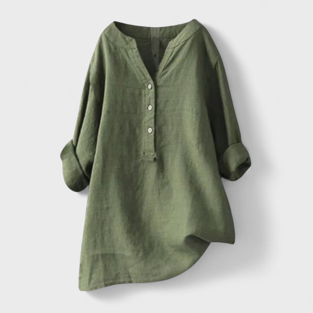 Freya - Kényelmes Gombos Ing