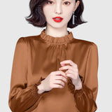 Jana - Elegáns selyem blúz