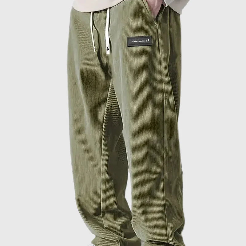 Kényelmes Szarvasbőr Bársony Nadrág