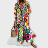 Lila - Személyre szabott maxi kabát hasfedővel