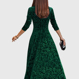 Nancy - Ünnepi Velúr Elegancia Ruha