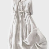 Elegáns galléros ruha