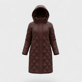 Bogná - Elegáns, kapucnis pufi dzseki