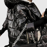 Nolven – Elegáns női kabát kapucnival