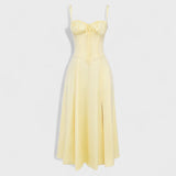 Kiana - Fűzős Midi Ruha