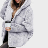 Eurelia – Műbőr Kapucnis Kabát